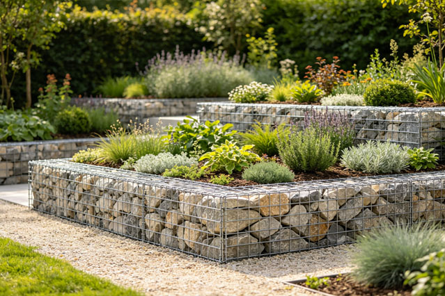 Decorative Weld Mesh Gabion